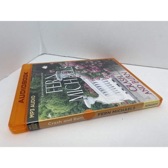 FERN MICHAELS MP3-CD Crash And Burn Audio Books - Picture 3 of 4